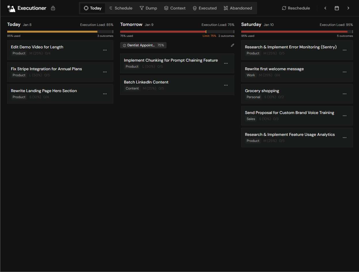 Executioner product screenshot
