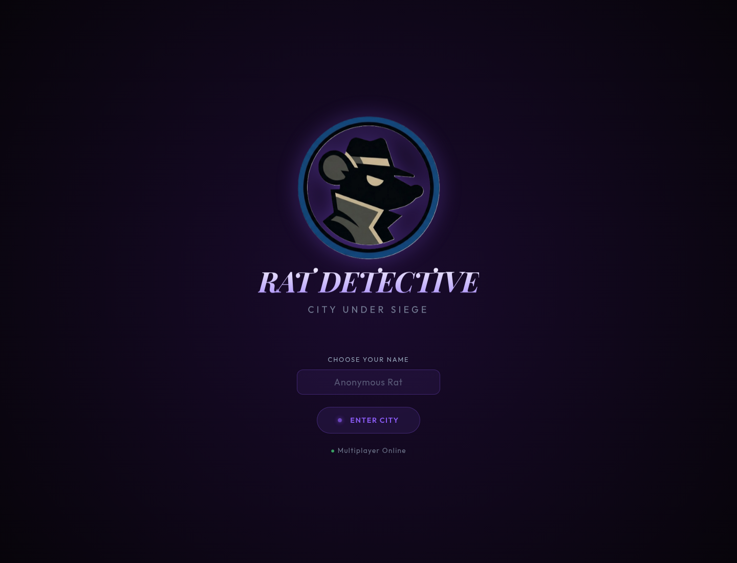 Rat Detective Online game screenshot